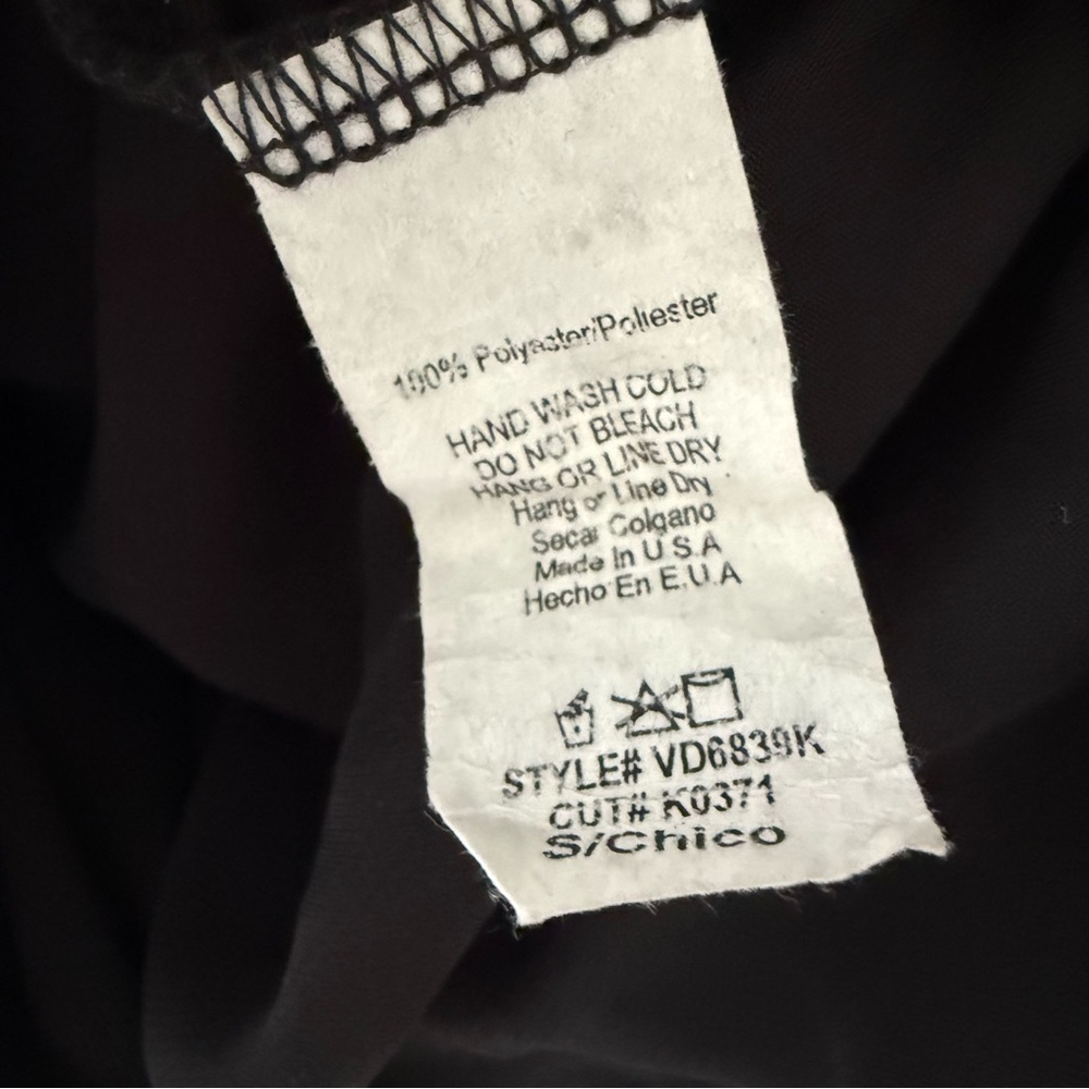 Pinkblush Black Lace Overlay Cocktail Dress, Sleeveless, Knee Length, Size Small - Picture 6 of 7